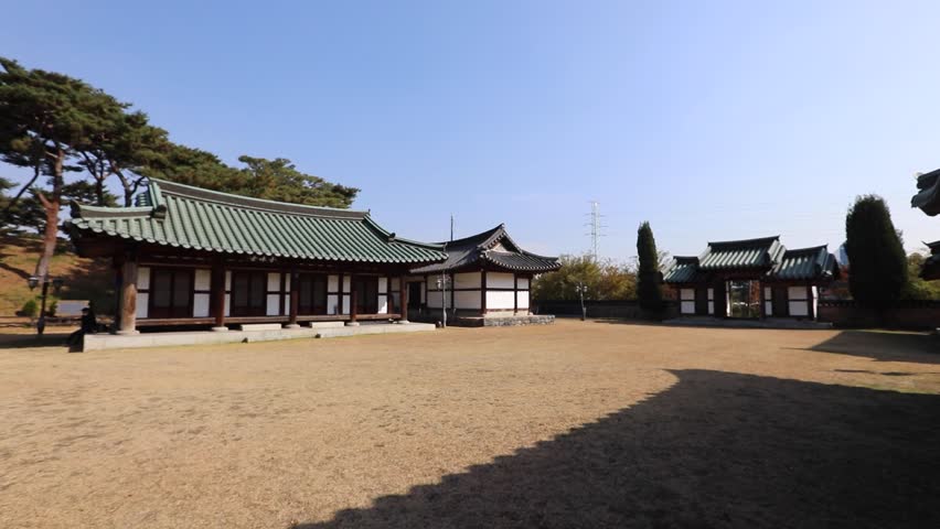 WONINJAE, KOREAN TRADITIONAL HOUSE, HANOK IN YEONSU-GU, INCHEON, SOUTH KOREA
