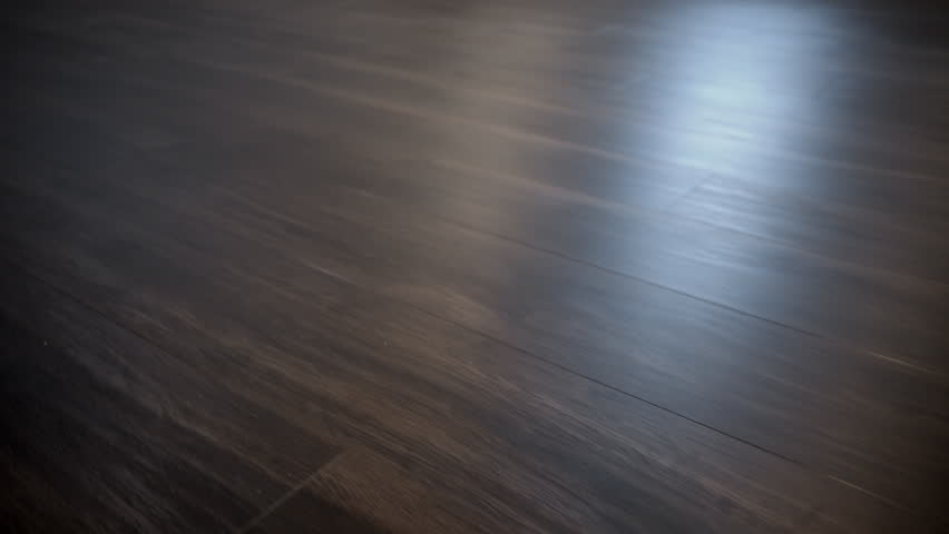 Element of the Interior, floor after the repair, move wide camera shot