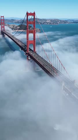San Francisco Skyline In California United States. Traffic Bridge. Golden Gate Bridge Landscape. Freeway Road. San Francisco Skyline In California United States. Landmark Viaduct. Highway Cars.
