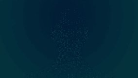 Particles assembling into wire globe sliding code blocks merging, retracting, pulsing for data flow. Futuristic, digital, interface, technology, visualization, animation, abstract - Powered by Shutterstock - Get 15% off with code: PIKWIZARD15