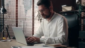 Stressed Caucasian business businessman guy feeling bad headache in office agent leader hurt ill man employee suffering pain developer male overwork migraine worker touch head temples disease distress - Powered by Shutterstock - Get 15% off with code: PIKWIZARD15