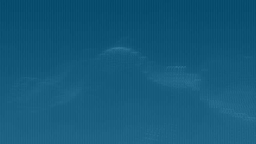 Wireframe city appearing and causing binary digits dropping and morphing into dot matrix topography. Futuristic, digital, cyberspace, data visualization, abstract, technology, network - Powered by Shutterstock - Get 15% off with code: PIKWIZARD15