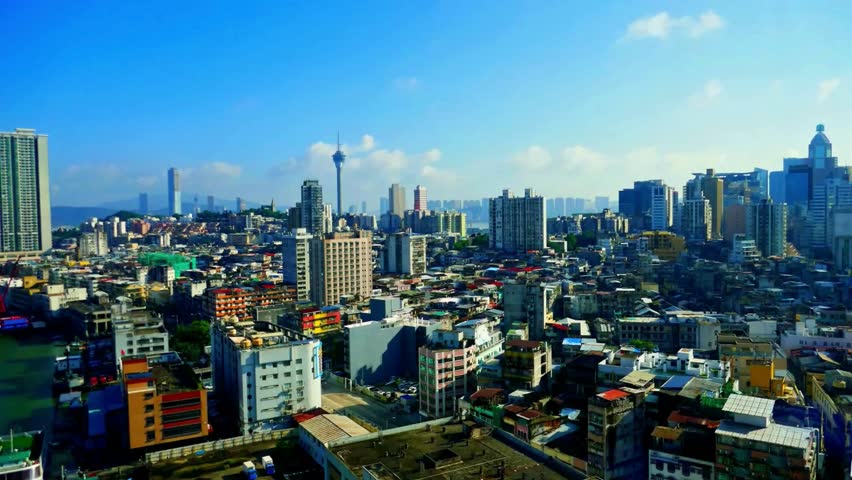 Panoramic View of Colombo City Skyline, Sri Lanka