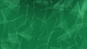 Animated futuristic blue fractal abstract plexus, dots lines triangle technology digital data network connection motion concept 4k. - Powered by Shutterstock - Get 15% off with code: PIKWIZARD15