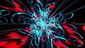 Luminous Tendril Pulse: Hypnotic Club Visual Experience. 3D Illustration - Powered by Shutterstock - Get 15% off with code: PIKWIZARD15