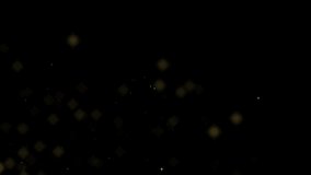 Golden Dust Motes Dance in Dark Abstract Motion Background - Powered by Shutterstock - Get 15% off with code: PIKWIZARD15