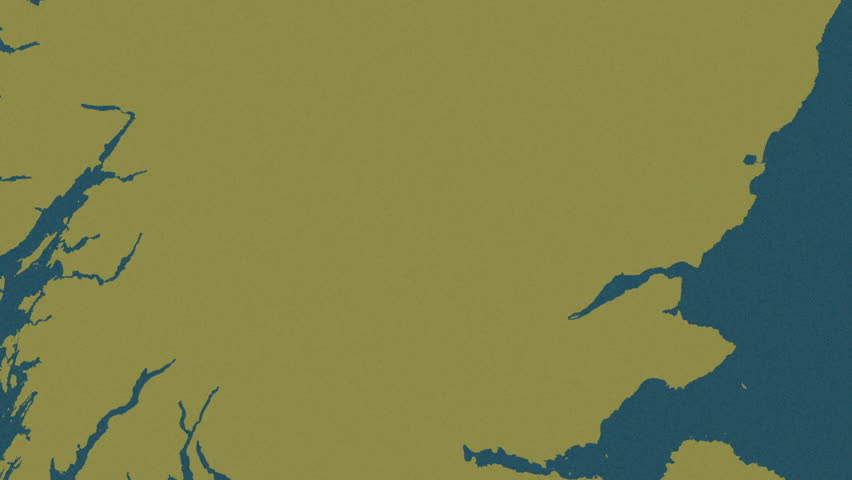 Perth and Kinross region, Scotland - Great Britain, extruded. Pattern map