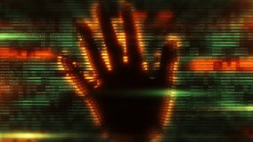 Hand touching binary code on digital display: cybersecurity concept - Powered by Shutterstock - Get 15% off with code: PIKWIZARD15