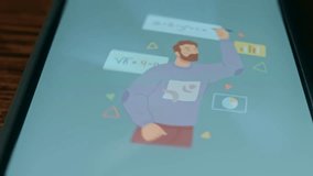 Man solves mathematical exercises, presentation - Powered by Shutterstock - Get 15% off with code: PIKWIZARD15