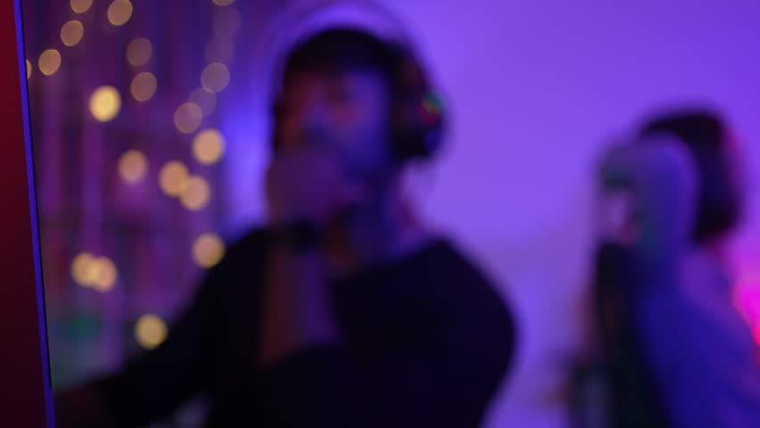 Influencers are livestreaming video game. Influencer and technology.