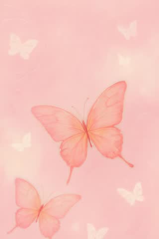 Elegant Butterfly Animation Soft Fluttering Wings, Perfect for Mobile Wallpapers, Reels, and Creative Projects