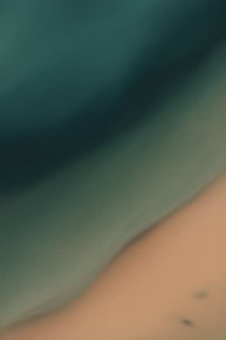 Smooth Gradient Ocean Waves  Abstract Flowing Animation Perfect for Mobile Wallpapers, Reels and other