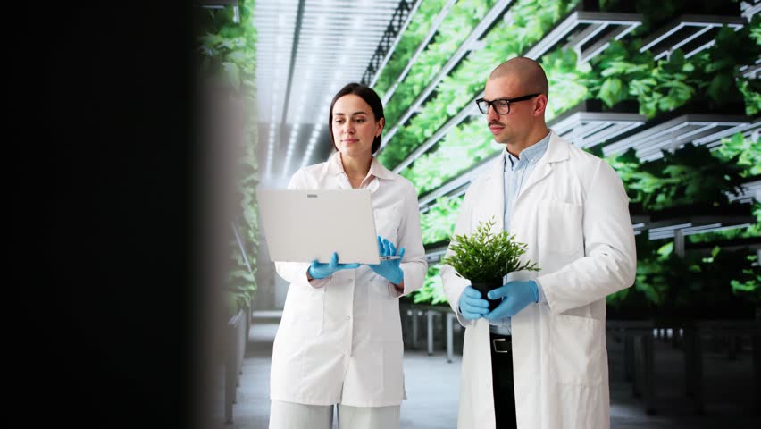 Agriculture Technology Lab Students Doing Food Farming Research