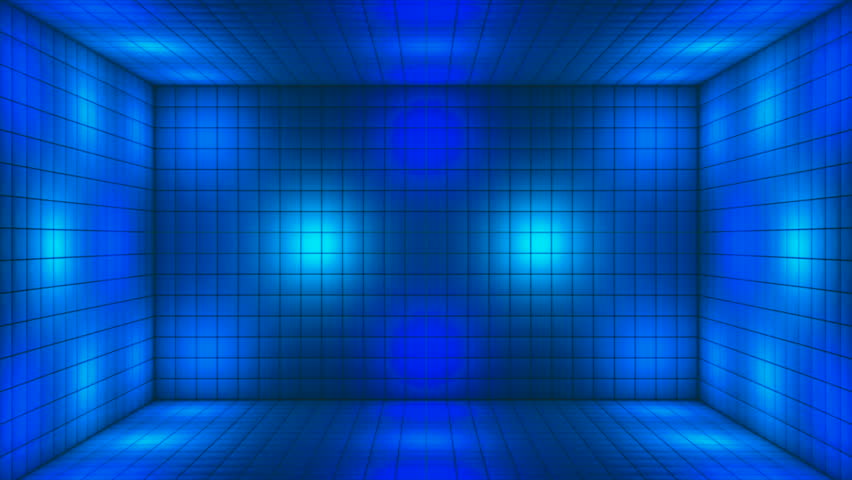 Broadcast Hi-Tech Blinking Illuminated Cubes Room Stage, Multi Color, Events, 3D, Loopable, 4K