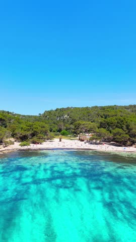 Cala Macarella, the postcard beach of Menorca