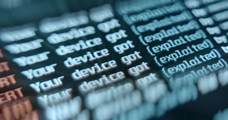 Your device got exploited, repeated warning message