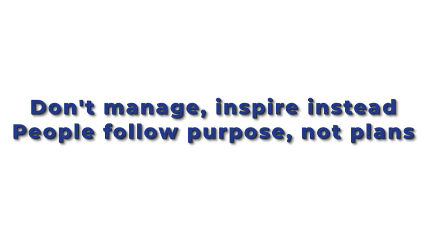Set of 7 dynamic business, leadership slogans text animations with rotating typography, 3d shadows and circular motion effects for strategy, growth, motivation. Transparent background, alpha channel