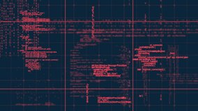 Upon grid startup code intensifying, sliding, shifting as particles rising showing data flow. Technology, cyberspace, digital, innovation, futuristic, abstract, data - Powered by Shutterstock - Get 15% off with code: PIKWIZARD15