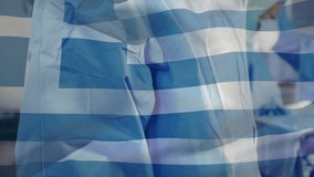 Surgeon starting medical prep by lifting surgical mask under cap as animated seal icons appear. Medical, healthcare, professionalism, sterile, precision, teamwork, hospital - Powered by Shutterstock - Get 15% off with code: PIKWIZARD15