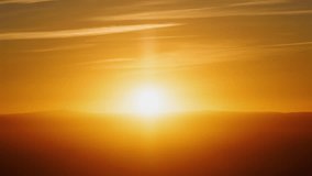 Radiant Desert Sunrise with Clouds and Fog Timelapse Zoom In - Powered by Shutterstock - Get 15% off with code: PIKWIZARD15