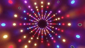 A 3d VJ loop background of colorful neon infinity futuristic tunnel - Powered by Shutterstock - Get 15% off with code: PIKWIZARD15
