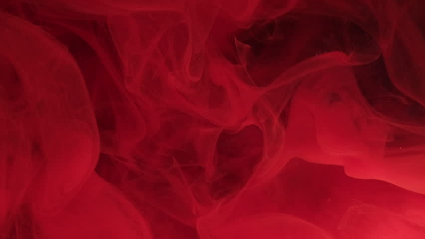 Fog fluid. Magenta smoke. Airy veil of color wavy mystery flow. Fantasy texture with soft mix pink paint poured in water abstract background.