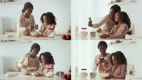 Family bonding over cooking and baking in a cozy kitchen setting - Powered by Shutterstock - Get 15% off with code: PIKWIZARD15