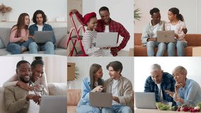 Diverse groups of people using laptops together in a collaborative setting - Powered by Shutterstock - Get 15% off with code: PIKWIZARD15