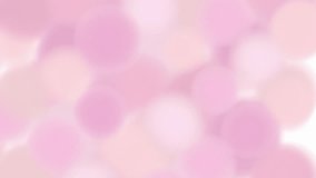 Pink blurred dots float and move randomly. Abstract illustration background video - Powered by Shutterstock - Get 15% off with code: PIKWIZARD15