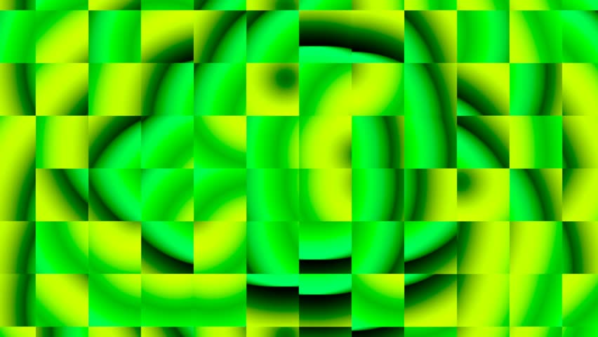 Soft, organic waves of blue and coral flow across a grid in this seamless loop. Rounded gradients shift hypnotically, blending abstract motion with a modern, fluid checkerboard aesthetic.