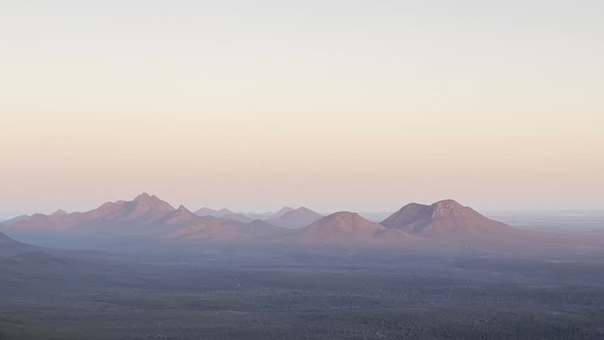 Stirling Range at Sunrise, Western Australia