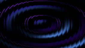 Seamless loop of deep blue and purple animated concentric waveforms, with mirrored distortion and kaleidoscopic pulse. Bold, immersive energy radiates from the center in rhythmic motion. - Powered by Shutterstock - Get 15% off with code: PIKWIZARD15