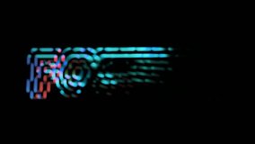 FOCUS rendered in vibrant glitch-stroke typography with shifting chromatic effects. Seamless loop animation—perfect as a bold background for tech, media, or creative direction themes. - Powered by Shutterstock - Get 15% off with code: PIKWIZARD15