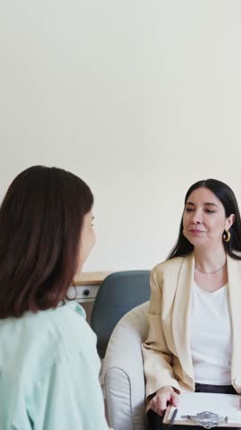 Therapist embracing patient after successful mental health therapy session