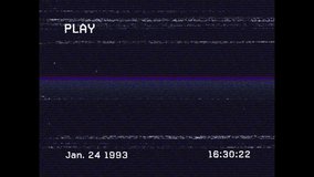 Play indicator showing starting bars rising shifting and waveforms flowing showing glitch data. Abstract, digital art, glitch effect, retro style, audiovisual, animation, futuristic - Powered by Shutterstock - Get 15% off with code: PIKWIZARD15