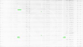 Green HUD circle rotating starting candlesticks fluctuating and trend line tracing market trend. Analytics, finance, investment, data visualization, technology, digital, innovation - Powered by Shutterstock - Get 15% off with code: PIKWIZARD15