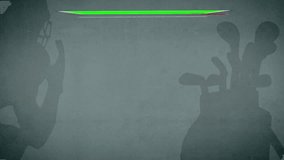 Happy Father's Day - Green Screen Frame with Dad's Hobbies (Golf, Fishing, Football) Silhouettes Animation - Powered by Shutterstock - Get 15% off with code: PIKWIZARD15