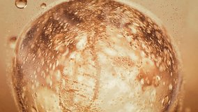 A mesmerizing macro of effervescent bubbles rising in a golden fizzy drink. Perfect for illustrating freshness, carbonated beverages, summer vibes, or abstract liquid textures. - Powered by Shutterstock - Get 15% off with code: PIKWIZARD15