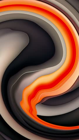 An abstract animated colorful wavy fluid background with seamless looping and soft texture