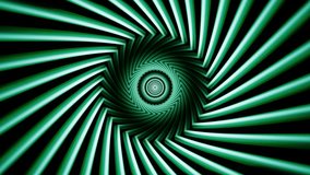 3D animation seamless loop of glowing rotating tunnel with geometric spiral creating hypnotic futuristic animation effect - Powered by Shutterstock - Get 15% off with code: PIKWIZARD15