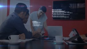 Hands raising above table summoning holographic globe while professionals analyzing business data. Collaboration, innovation, technology, digital, connectivity, networking, teamwork - Powered by Shutterstock - Get 15% off with code: PIKWIZARD15