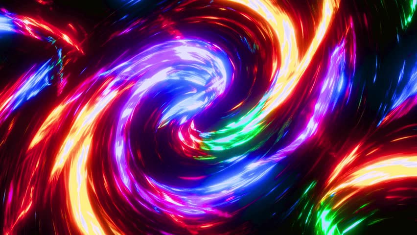 Vibrant Neon Swirl Abstract Art Dynamic Energy Colorful Lights Glowing Plasma Psychedelic Vortex Rotating Motion Bright Hues - Powered by Shutterstock - Get 15% off with code: PIKWIZARD15