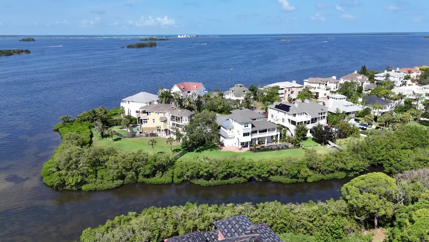 high-value property on the Gulf of Mexico, Palm Harbor, Florida