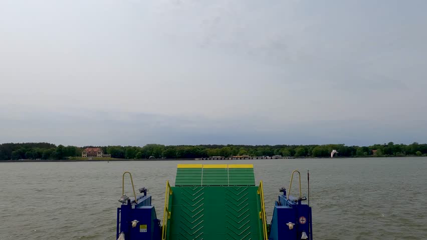 Ferry Ride from Klaipėda to Smiltynė