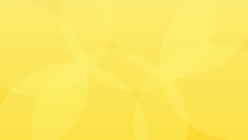 Abstract corporate yellow circle motion looping 4k seamless looping