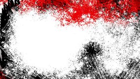 Abstract video of splashed red and black ink and hand drawn elements on motion loop background with scratches and dusty texture effects. Hand drawn grunge textures in fast motion loop background	
 - Powered by Shutterstock - Get 15% off with code: PIKWIZARD15