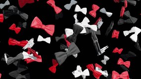 Bow Tie Fall with Luma matte - Powered by Shutterstock - Get 15% off with code: PIKWIZARD15