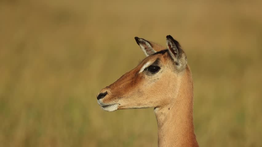 Closeup of a female impala antelope
