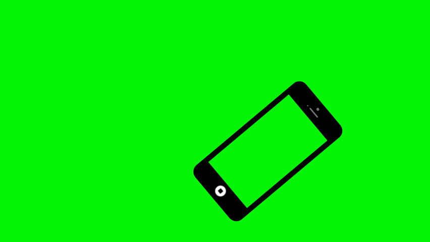 Shake smartphone Animated simple icon element asset visual template