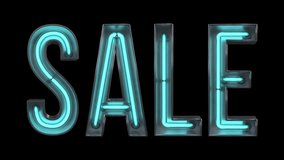 Light up your promotions with this vibrant “SALE” neon sign animation, beautifully rendered in 4K resolution and set against a transparent background for seamless use across all your digital content. - Powered by Shutterstock - Get 15% off with code: PIKWIZARD15